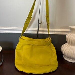 Furla Yellow Shoulder Bag